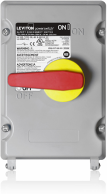 100 Amp Non-Fused PowerSwitch Disconnect Switch, 600 Volt, PBT+PC Enclosure