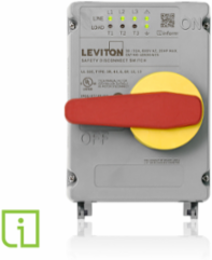 30/32 Amp Non-Fused Disconnect Switch 600 VAC, IP66/IP67 Rated, Local Monitoring