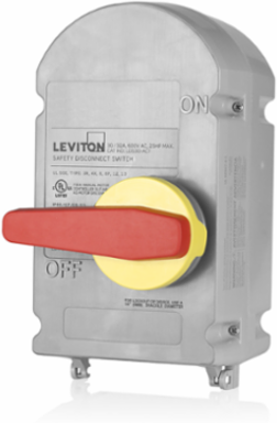 30/32 Amp Non-Fused Curve Top Safety Disconnect Switch with Auxiliary Contact (N/O) – Powerswitch ®