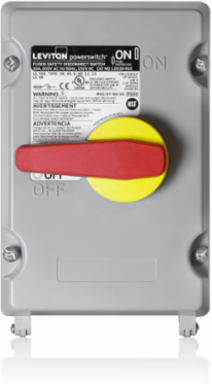 30 Amp Fused PowerSwitch Disconnect Switch, 600 Volt, NEMA 250