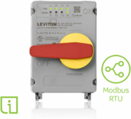 30/32 Amp Non-Fused Disconnect Switch, 600 VAC, IP66/IP67/IP68/IP69K, Modbus RTU