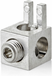 Field-Installable Neutral Feed-Thru Lug, 4-2/0 AWG, Tin-Plated Aluminum