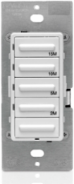 Decora 15-Minute Countdown Timer, 120VAC, 20A Resistive/Inductive, White/Ivory/Light Almond