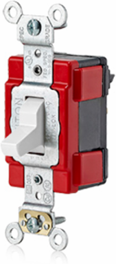 Lev-Lok Toggle Switch 20 Amp 120/277 Volt 3-Way Extra Heavy Duty Grade