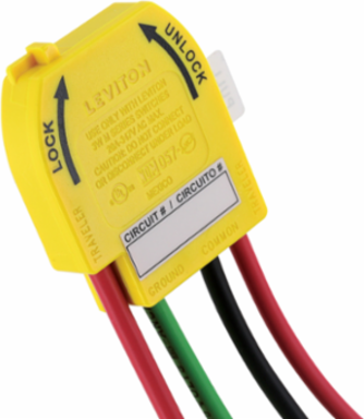 Lev-Lok Wiring Module 20 Amp 347V AC, 6 Inch Wire Leads