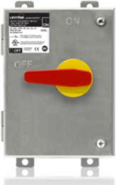 Powerswitch Safety Disconnect Switch, 100 Amp, 600 Volt, Stainless Steel Enclosure