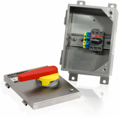 30 Amp Stainless Steel Disconnect Switch, 600 Volt, NEMA 3R, 4X, 12, 13