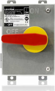 60 A Stainless Steel Slope Top Disconnect Switch with Auxiliary Contact