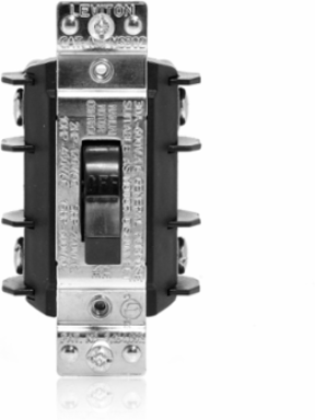30 Amp 600 Volt 2-Pole AC Manual Motor Controller, Industrial Grade, Toggle Switch