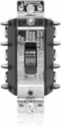 30 Amp AC Manual Motor Controller, 600 Volt, 3-Pole, Toggle Switch