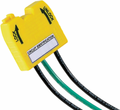 20 Amp Wiring Module with 6 Inch Stranded Wire Leads, 347V AC Max