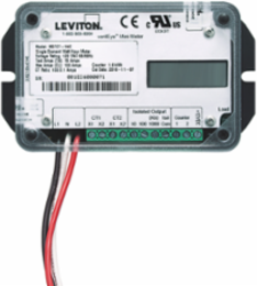 Mini Electric Submeter 120V 1 Phase 2W 100A No Enclosure LCD Counter