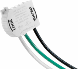 Lev-Lok Wiring Module 20 Amp 125 Volt 6 Inch THHN Solid Wire Leads