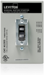 30 Amp 600 Volt Three-Pole AC Manual Motor Controller, Type 1 Enclosure