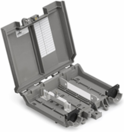 Network Interface Device, 502 Series, Single Door, Empty, Up to 12 Fibers