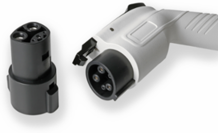 NACS Adapter for SAE J1772 Electric Vehicle (EV) Charging Stations