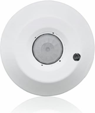 Occupancy Sensor with Integrated Photocell, Dual Relay, 450 Sq Ft Coverage, 120-277V