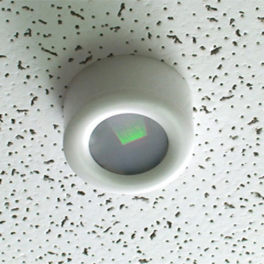 Indoor Photocell with 1-1600 FC Light Level, Low Voltage, Delayed Off 10 Min