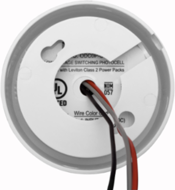 Indoor Photocell with 1-1600 FC Light Level, Low Voltage, Delayed Off 10 Min