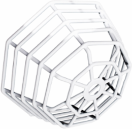 Protective Cage for Ceiling Mount Sensors, 9-Gauge Steel Wire