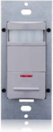 Occupancy Sensor, PIR Wall Switch 2100 Sq Ft Coverage, 120-277V, Grey