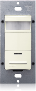 2100 Sq Ft PIR Occupancy Sensor, Light Almond, Wall Switch, 120-277V