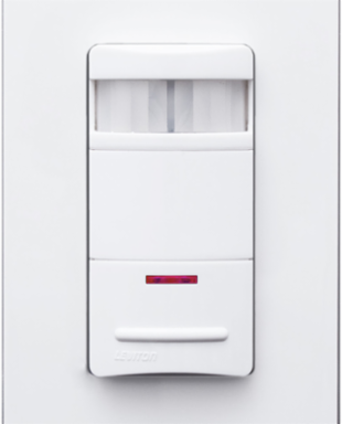 Occupancy Sensor Wall Switch, 2100 Sq Ft Coverage, 120-277V, PIR Detection
