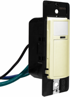 Smart PIR Wallbox Occupancy Sensor, 120-277VAC, App Configurable, Ivory