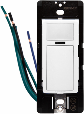 Smart Occupancy/Vacancy Sensor, 120-277VAC, 1000 Sq.Ft. Coverage, PIR, Wallbox