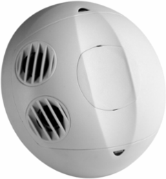 Ultrasonic Ceiling Mount Occupancy Sensor, 500 Sq Ft Coverage, 24 VDC