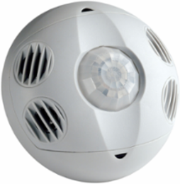Multi-Technology Occupancy Sensor, Ceiling Mount, 2000 Sq Ft Coverage, 360° Pattern