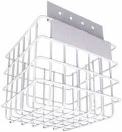 Protective Cage for High Bay Occupancy Sensors, White, 9-Gauge Steel Wire