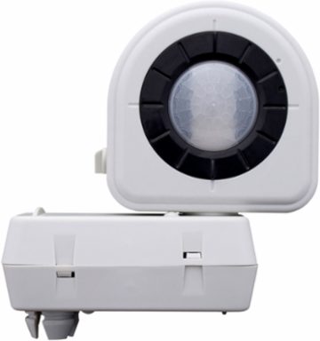 PIR Occupancy Sensor Fixture Mount 4.32 Inch Height, 120-347 VAC, 30s-20m Delay