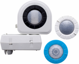 PIR Occupancy Sensor Fixture Mount 4.32 Inch Height, 120-347 VAC, 30s-20m Delay