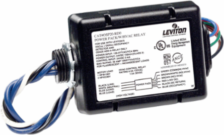 Occupancy Sensor Power Pack 20A @ 120V, HVAC Relay, Title 24 Compliant