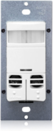 Dual Relay Wall Switch Occupancy Sensor, 2400 Sq. Ft. Coverage, 120-277V
