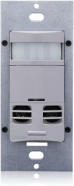 Occupancy Sensor Wall Switch, Multi-Technology PIR/Ultrasonic, 2400 Sq.Ft., 120-277V