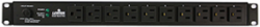 Unmetered Horizontal Power Distribution Unit 120V 15A 10 Receptacles 5-15P Plug