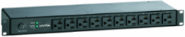 Unmetered Horizontal Power Distribution Unit 120V 20A with 10 Receptacles, 5-20P Plug