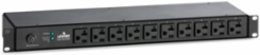 Unmetered Horizontal Power Distribution Unit 120V 20A 10 Receptacles L5-20P Plug