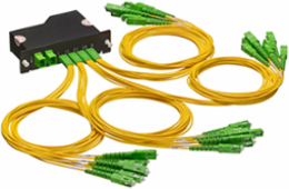 SDX GPON Splitter Module, 2 x 32, SC/APC, 2.5-Foot Leg