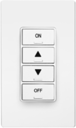 4 Button Low Voltage Keypad Controller with Designer Decora Styling