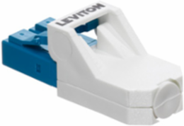 Port Protection Plug with Dust Cap for Secure Keyed LC System