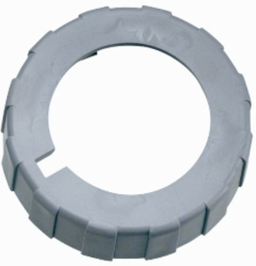 Locking Ring for Pin & Sleeve Inlets, 30 Amp, 4-Wire, IP67, Watertight, Gray