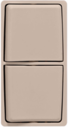 Renu Combination Switch Color Change Faceplate, Café Latte