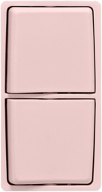 Renu Combination Switch Color Change Faceplate, Fresh Pink Lemonade