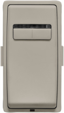 Renu Dimmer Color Change Faceplate - Wood Smoke, 5-Year Limited Warranty
