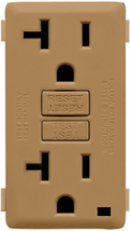 Renu 20 Amp Tamper-Resistant GFCI Color Change Kit, Warm Caramel