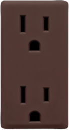 Renu 15 Amp Tamper-Resistant Outlet Color Change Kit, Walnut Bark