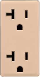 Renu 20 Amp Tamper-Resistant Outlet Color Change Kit, Dapper Tan